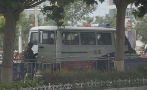 暴徒驾车冲撞叶城公安局13人被击毙
