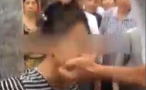 网传孕妇被绑后遭殴视频，警方：被打者涉嫌盗窃，打人者被拘