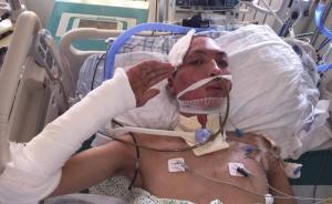 昏迷一个多月，天津爆炸事故受伤消防战士苏醒
