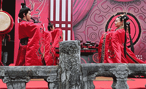 直击|同牢合卺，汉式婚礼让新人体验传统文化中的爱情表达