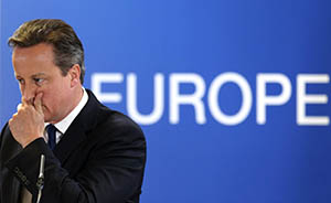容克将出任欧盟主席，卡梅伦投了反对票：错误的候选人