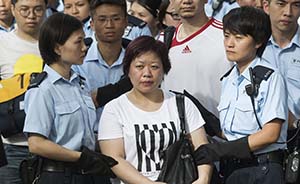香港“七一游行”凌晨清场，警方共拘捕511名滋事者