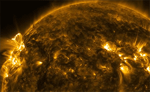 热核艺术的震撼：NASA发布30分钟太阳4K影像