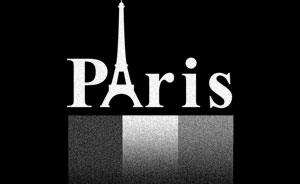 悲伤中的巴黎