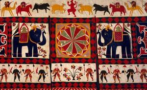 看展览|印度，把神明草木历史记录在织物之上