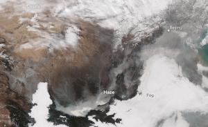 美国航天局“天眼”显示：燃煤是中国上空严重雾霾的祸首