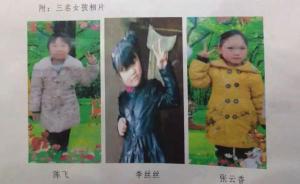 贵州毕节纳雍3女童外出玩耍未回家失联已3天，警方正调查