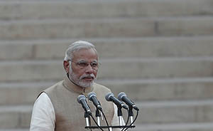 印度总理莫迪8月底访问日本，日媒高调热炒日印关系