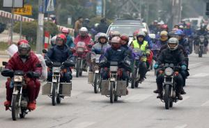 广东连续6天开行摩托车返乡高铁专列：人员坐车，摩托车托运