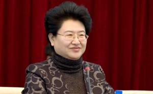 房俐出任吉林省人大常委會黨組書記，此前已當選人大副主任