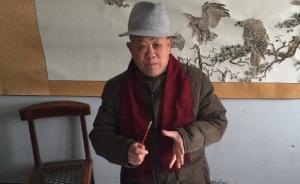 山东76岁羽毛画艺术家义卖画作捐助遇困境的“打工爷爷”