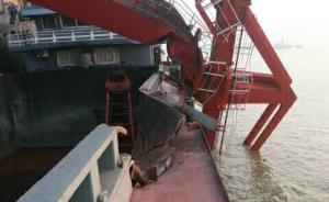 江苏靖江一港口起重机坍塌致一死，一周前刚开过安全工作会议