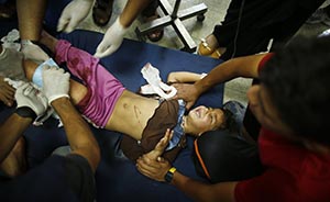 加沙联合国办学校受攻击15人死，多为妇女儿童