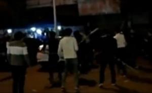 湖南永州多名男子持砍刀当街行凶伤人，警方：正在抓捕凶手