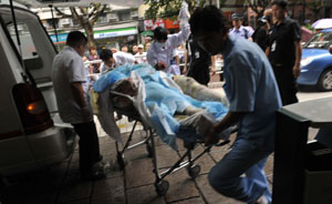 现场图集|上海瑞金医院收治首位昆山爆炸事故伤员