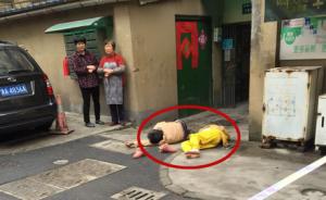 杭州一女子从6楼跳下，途经收废品大伯冒死伸手相接受重伤