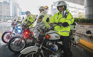 上海在警用摩托车上装行车记录仪，实时取证还能回放给司机看