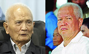 犯战争罪和反人类罪，前红色高棉领导人农谢、乔森潘被判无期