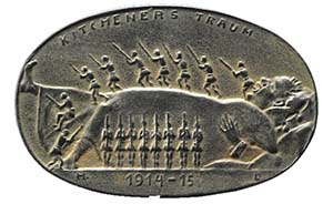 读图|一战中身处德国的艺术家们制作了这些“硬币”