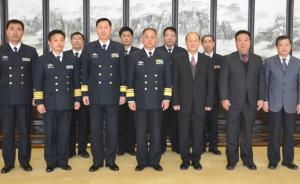 海军原参谋长助理胡中明少将调任海军副参谋长
