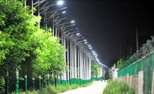 西安一村庄4公里路装700盏路灯，村干部称分批开延长寿命