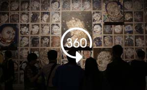 360°全景｜比敦煌还早200多年的龟兹石窟壁画在沪首展