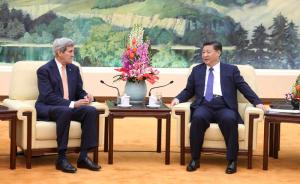 习近平会见美国国务卿和财长：中美应加强宏观经济政策协调