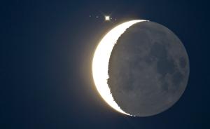 “木星合月”美丽天象明日上演，肉眼清晰可见似恋人喃喃低语