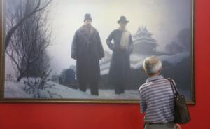 上海市民冒雨参观“日出东方”展览，百年前视频资料首次展出