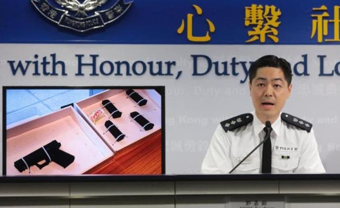 香港警方检获真枪：5人被提堂，其中2人曾讨论试枪