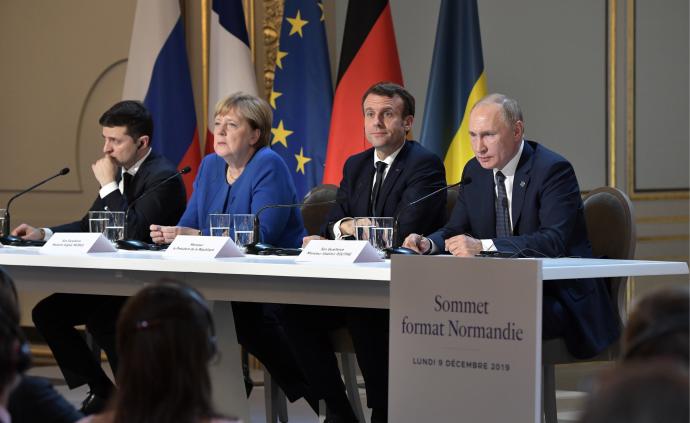 “诺曼底模式”峰会在巴黎举行，强调全面落实明斯克停火协议