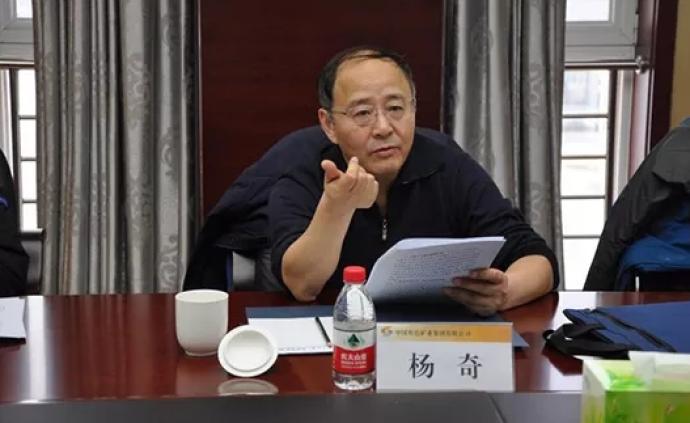 中国有色集团副总杨奇被查，获任子公司董事长6天旋即辞职
