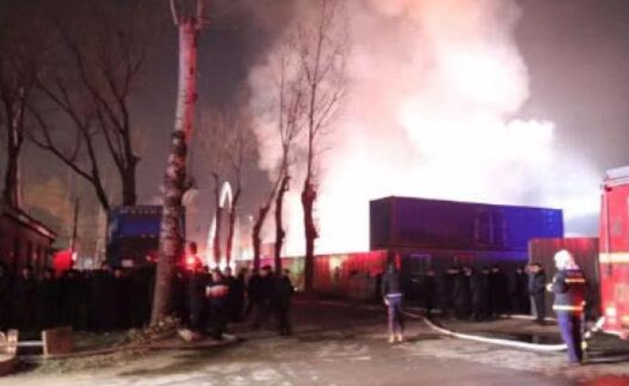 北京朝阳区物流仓库火灾原因查明，责任人已被公安机关控制