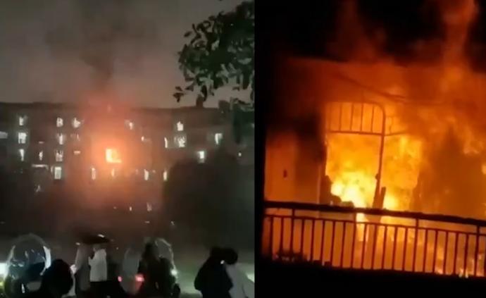 浙江工业大学一宿舍楼起火，6人被疏散