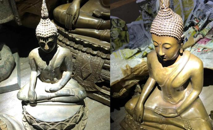 4件缅甸文物在瑞丽边检被查获