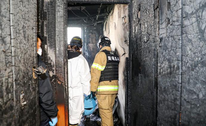 韩国光州旅馆遭纵火2死31伤，嫌犯落网