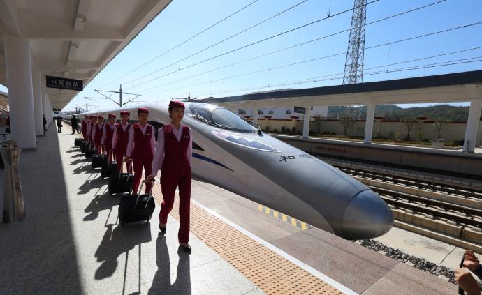 昌赣高铁12月26号正式开通运营，江西将实现市市通动车