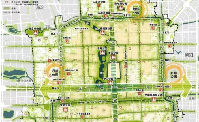 首都功能核心区控规草案公示：东西城划分183个街区