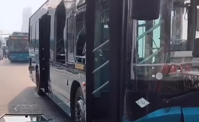 濟南：下水道沼氣爆炸震碎公交車玻璃