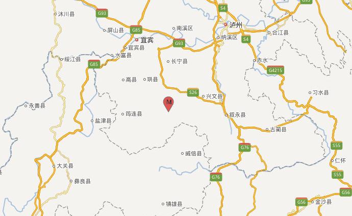 四川宜宾兴文县凌晨发生4.1级地震，震源深度12千米