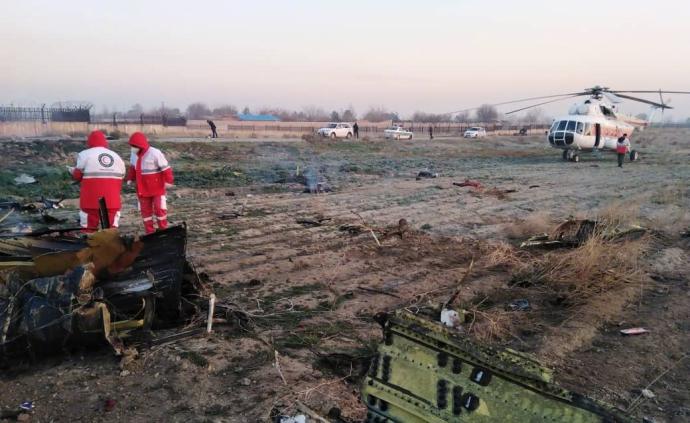 乌克兰坠机事故特别调查组抵达德黑兰召开第一次联合会议