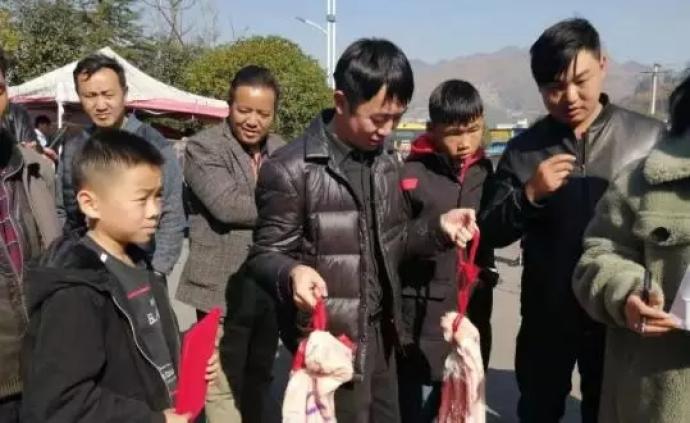 贵州一学校发猪肉奖励学生，网友：真正的靠实力吃肉