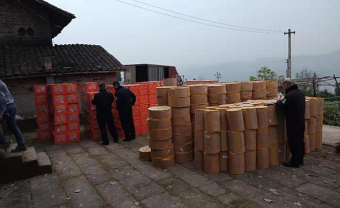 重庆去年收缴非法烟花爆竹11万余件，22个区县设禁放区