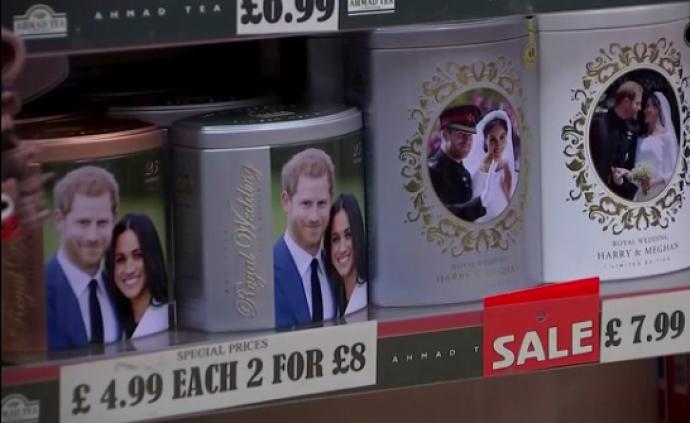 英国王室纪念品店清仓甩卖哈里夫妇商品