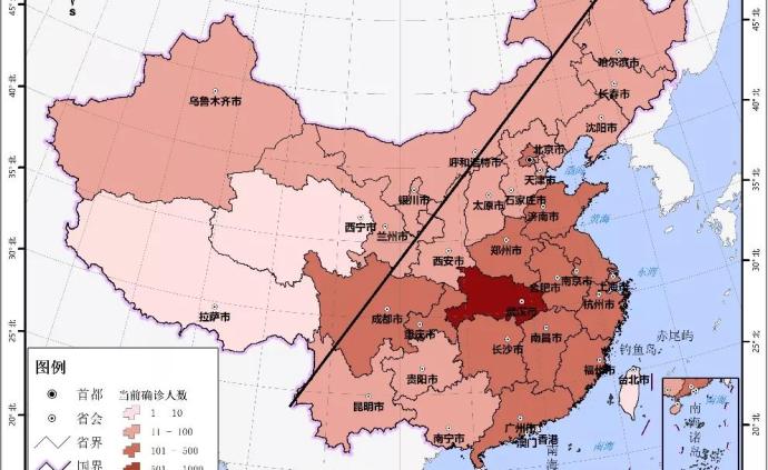 疫情地图如何更直观：重新审视全国疫情的地理格局