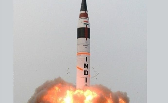 印度正研发K-5潜射核导弹，射程覆盖亚洲大部分区域