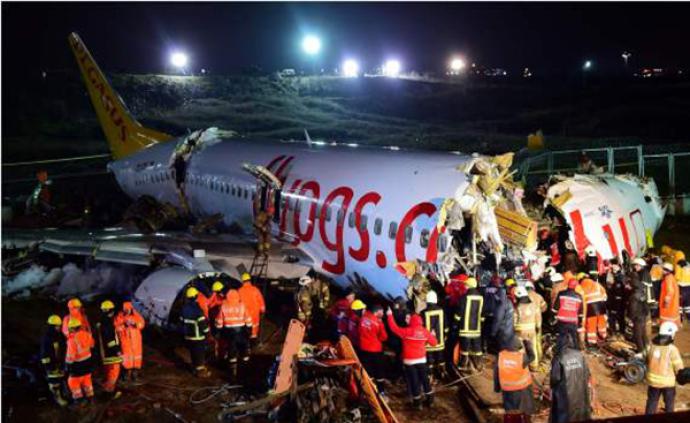 土耳其客机滑出跑道已致4名中国人受伤，乘客回忆惊魂一刻