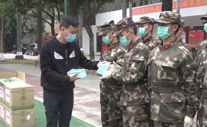 愛心人士捐贈1萬只口罩:這就是防彈衣