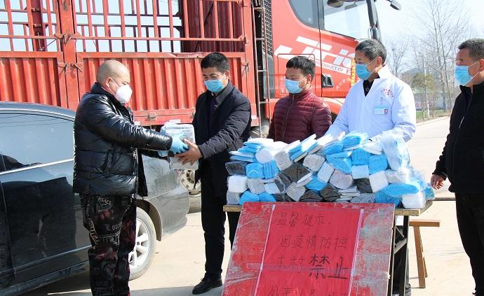 河南周口市民捐赠6500个口罩支援家乡疫情防控工作 