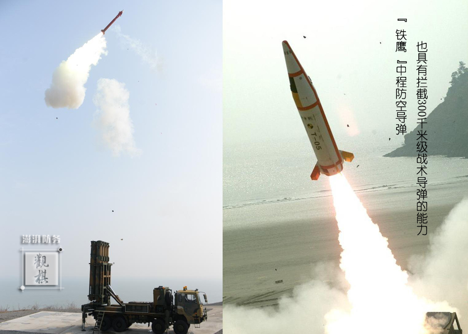 图27.“铁鹰”中程防空导弹也具有拦截300千米级战术导弹的能力